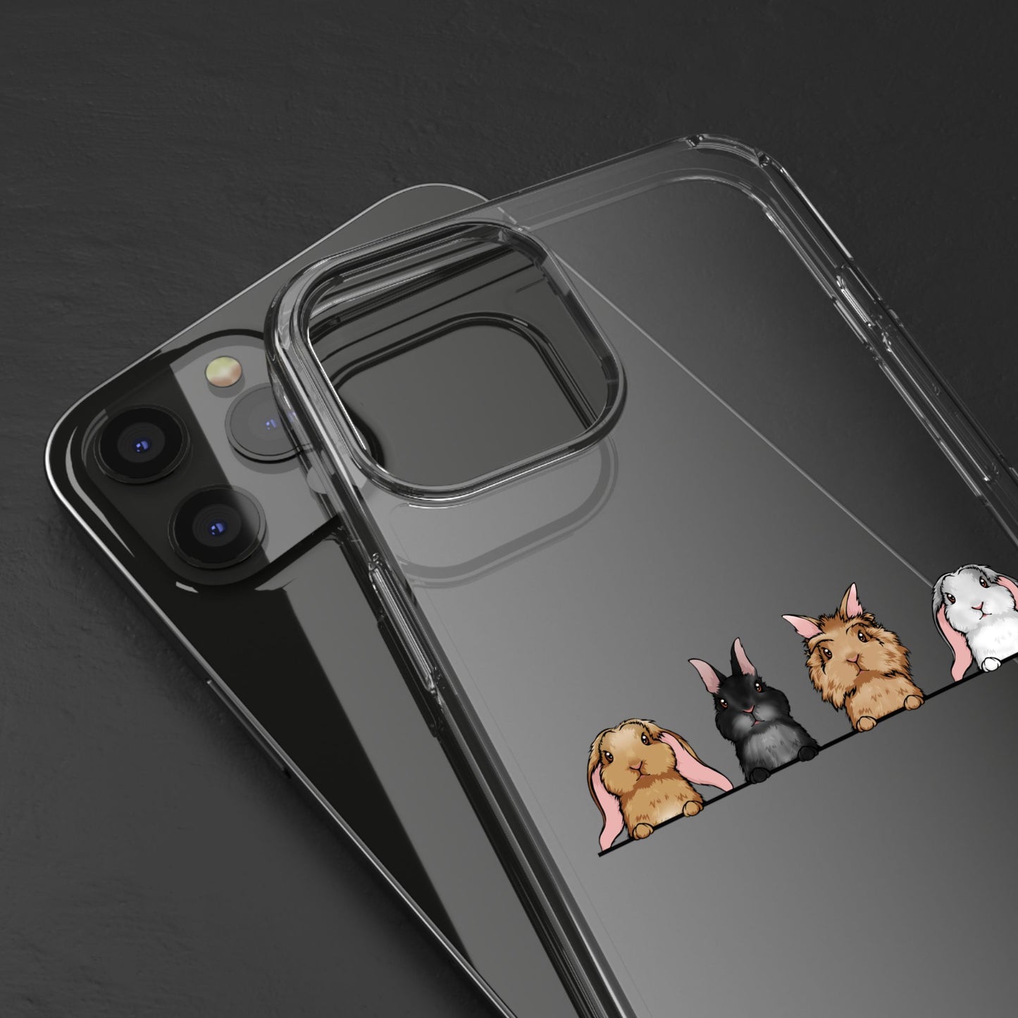 Personalised bunny phone case