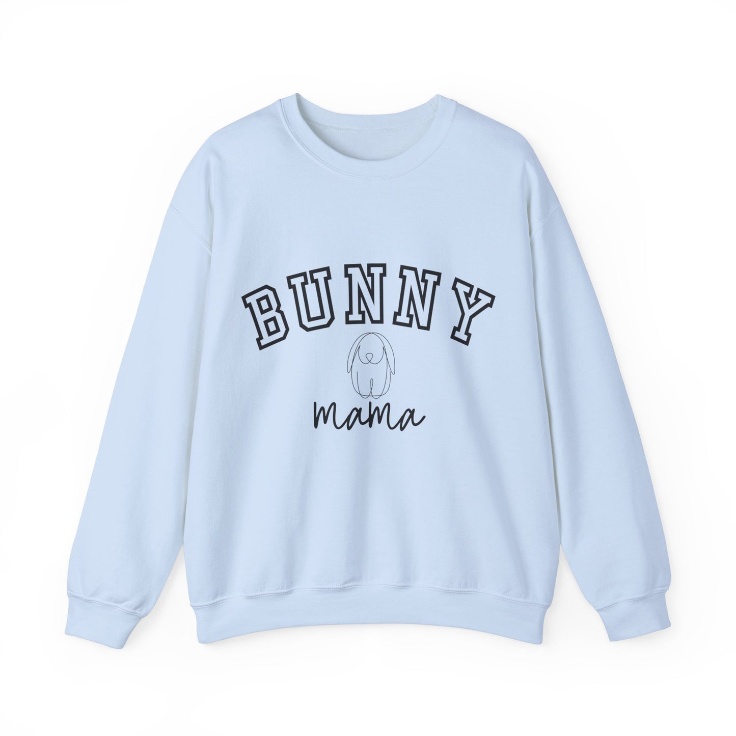 Bunny Mama Sweatshirt - Varsity Text - Comfy and Cosy - Gift for Rabbit Lovers