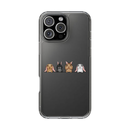 Personalised bunny phone case