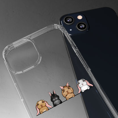 Personalised bunny phone case