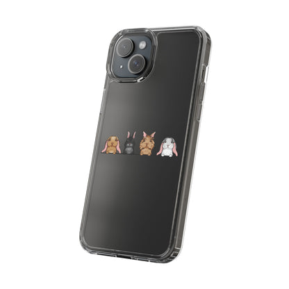 Personalised bunny phone case