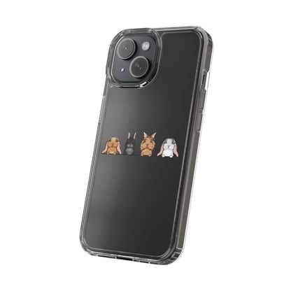 Personalised bunny phone case