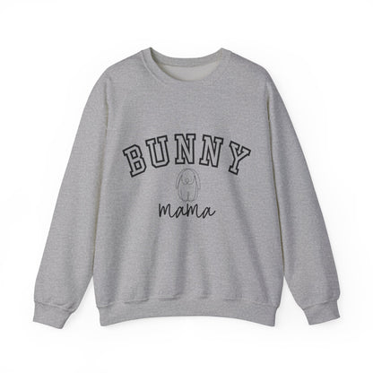 Bunny Mama Sweatshirt - Varsity Text - Comfy and Cosy - Gift for Rabbit Lovers