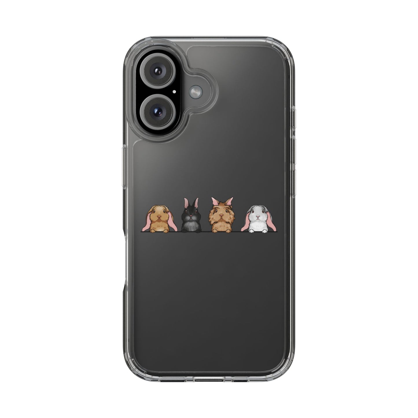 Personalised bunny phone case