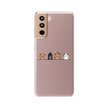 Personalised bunny phone case