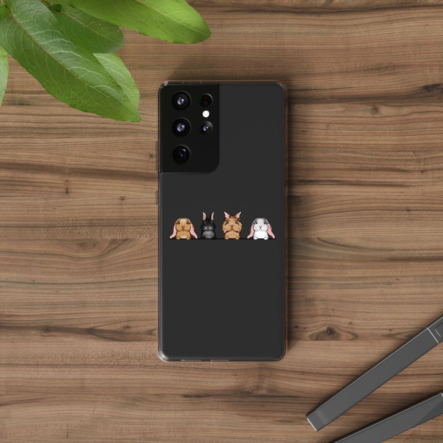 Personalised bunny phone case