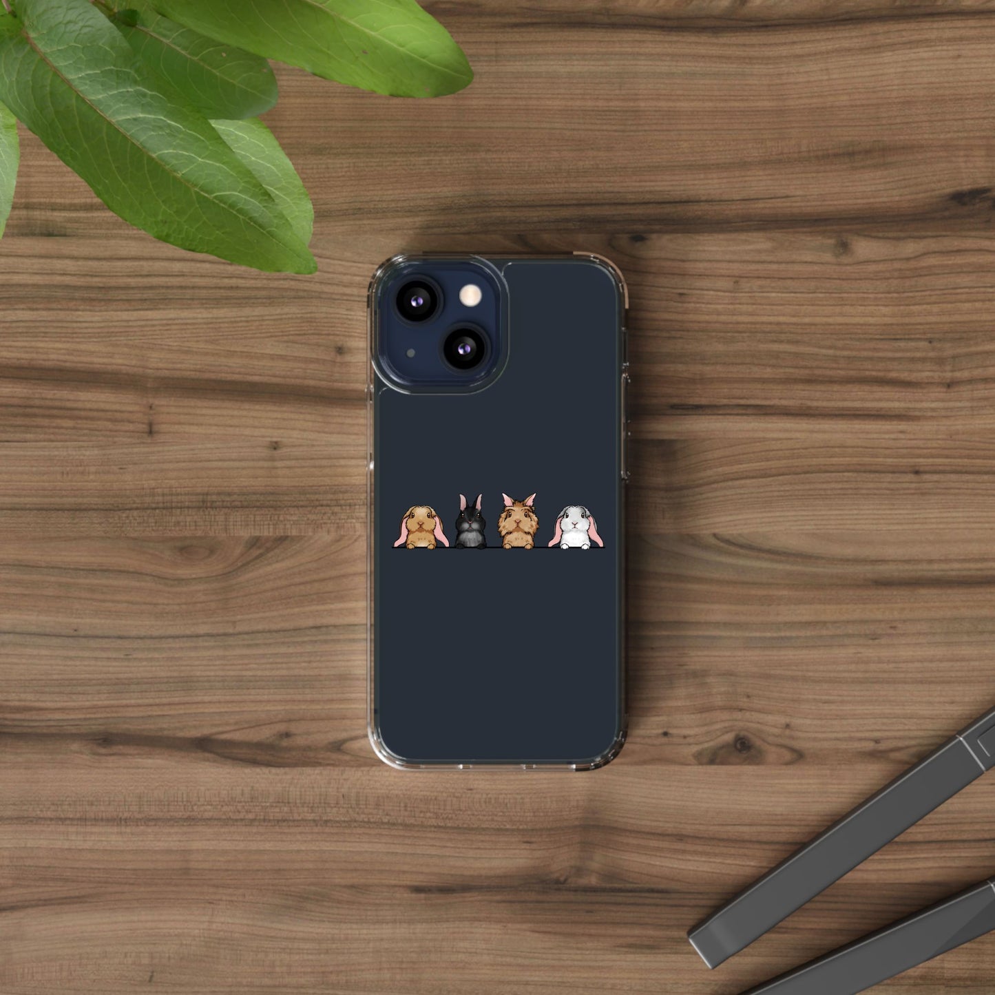 Personalised bunny phone case