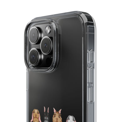 Personalised bunny phone case