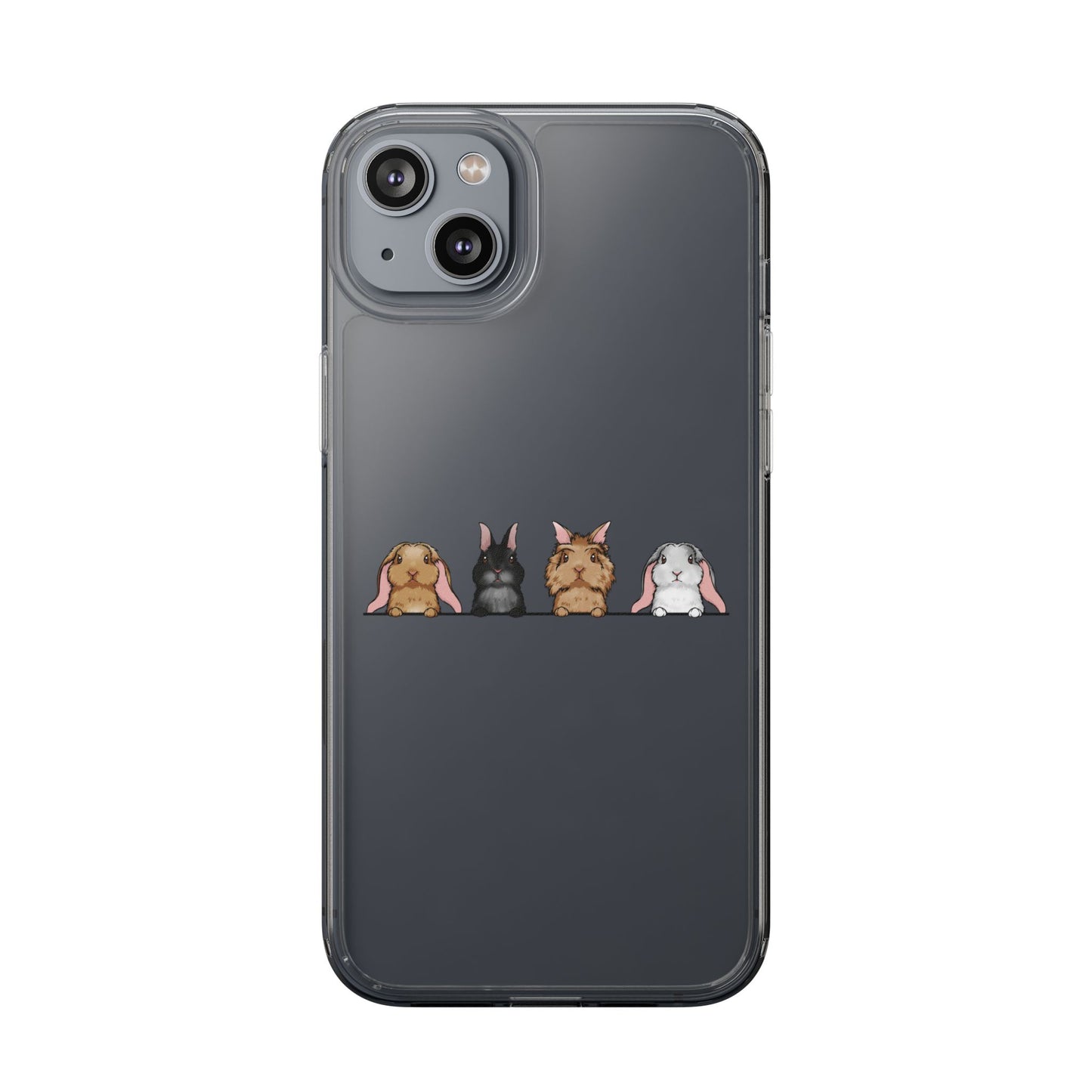 Personalised bunny phone case