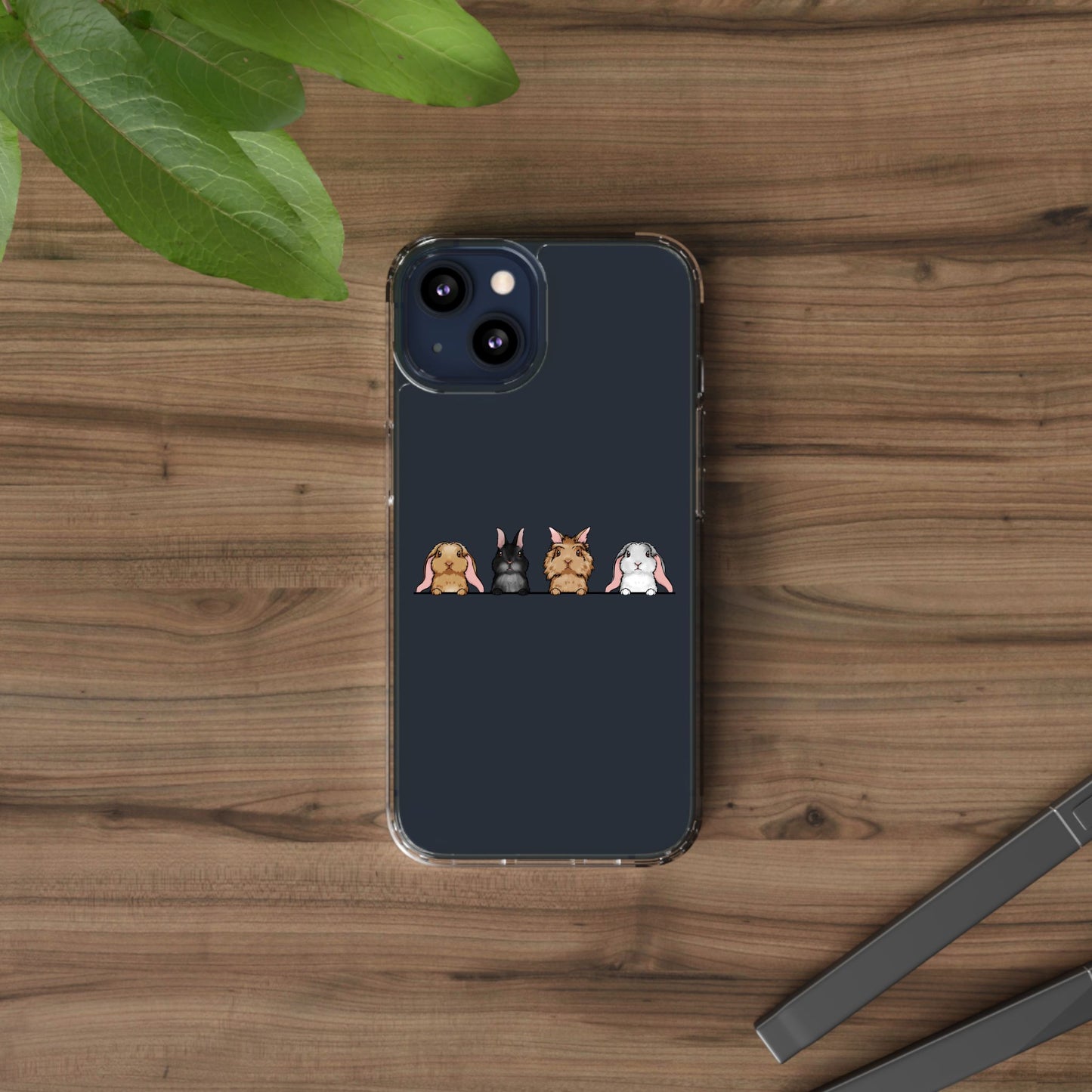 Personalised bunny phone case