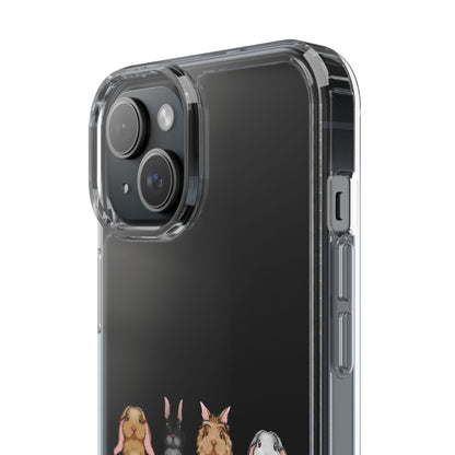 Personalised bunny phone case