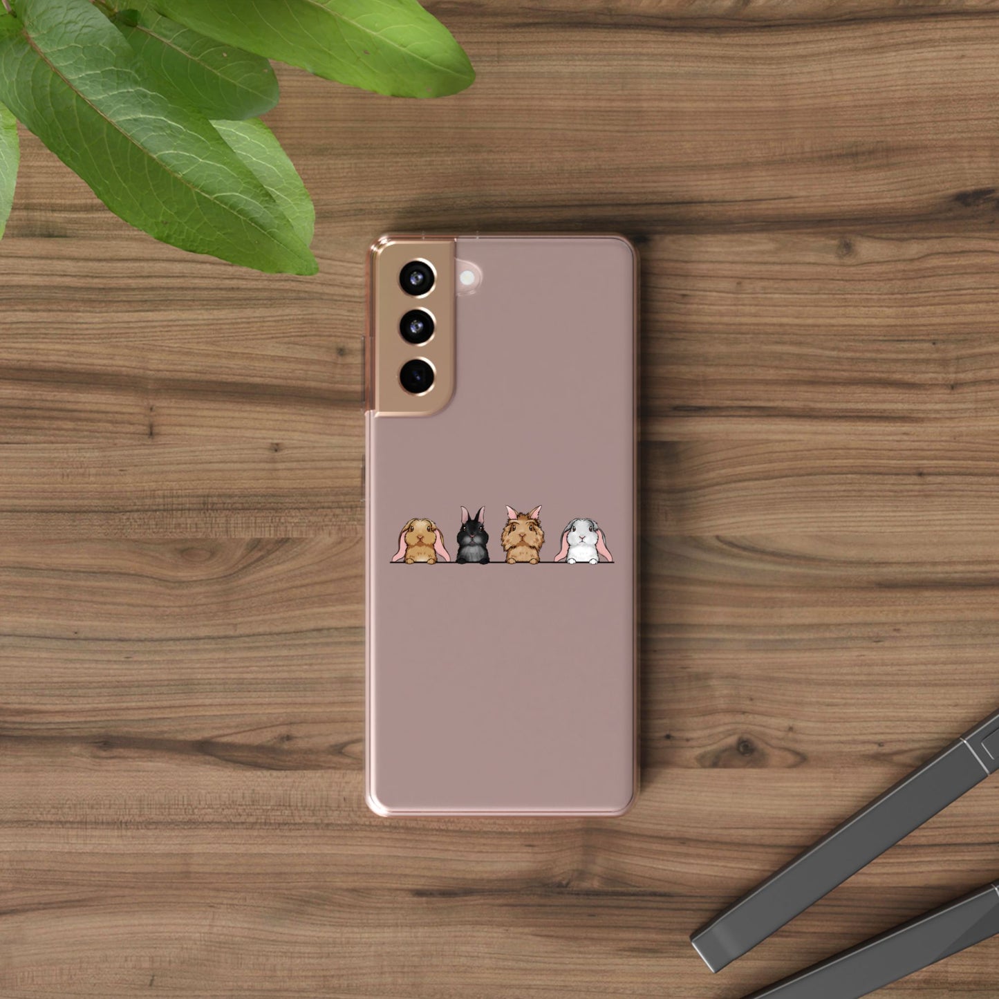 Personalised bunny phone case