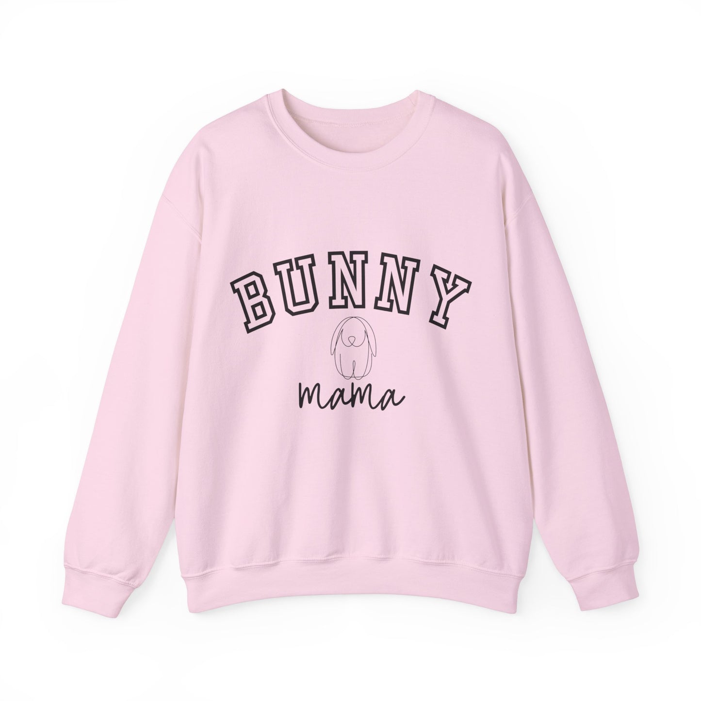 Bunny Mama Sweatshirt - Varsity Text - Comfy and Cosy - Gift for Rabbit Lovers