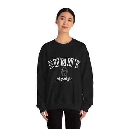 Bunny Mama Sweatshirt - Varsity Text - Comfy and Cosy - Gift for Rabbit Lovers