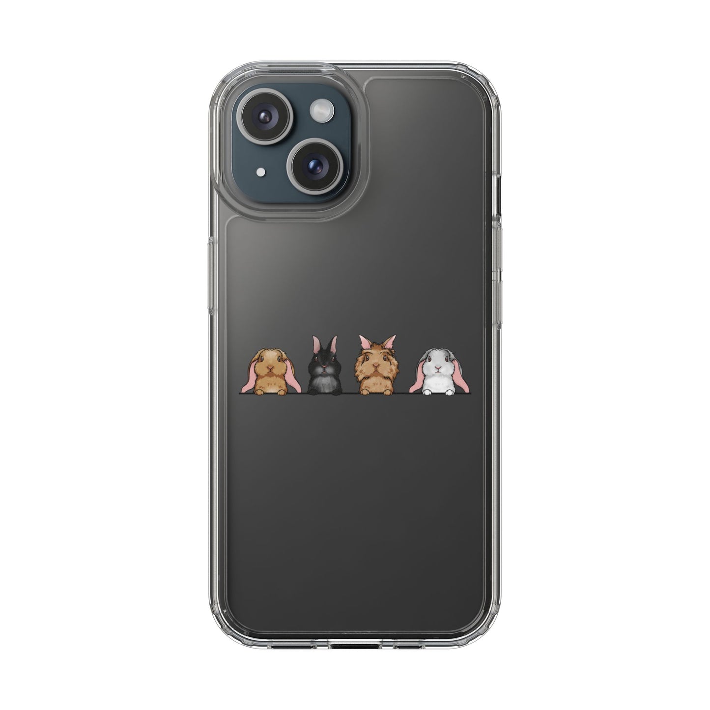 Personalised bunny phone case