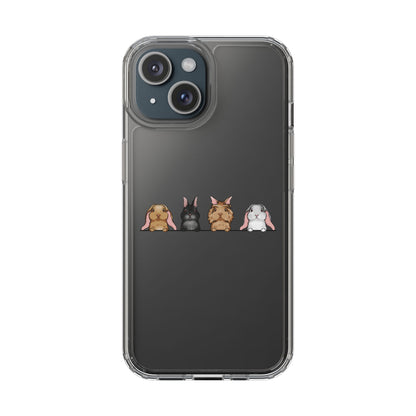 Personalised bunny phone case