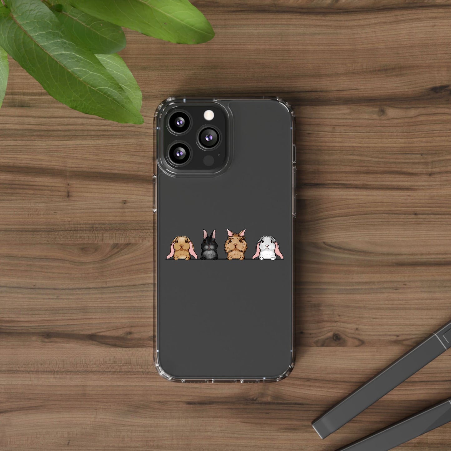 Personalised bunny phone case