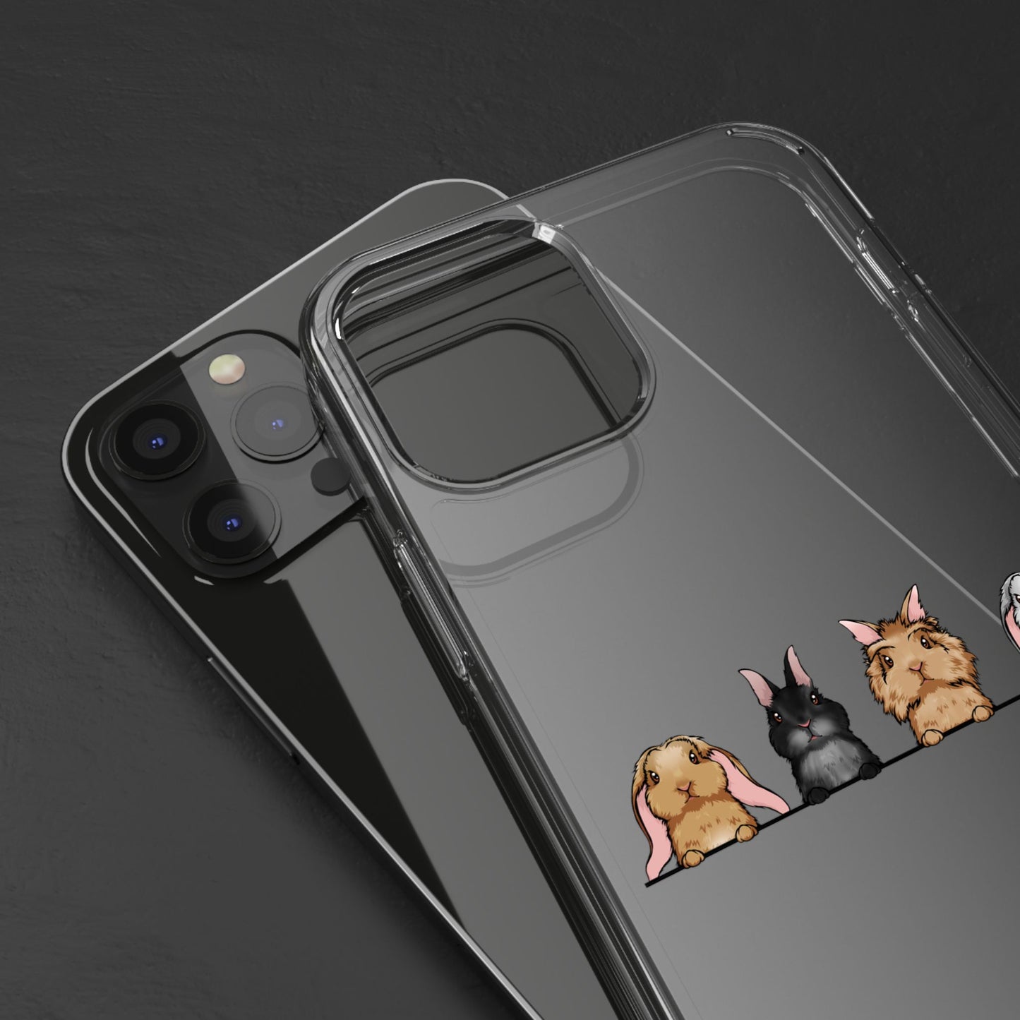 Personalised bunny phone case