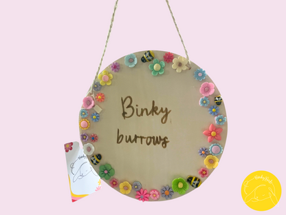 Bunny house signs