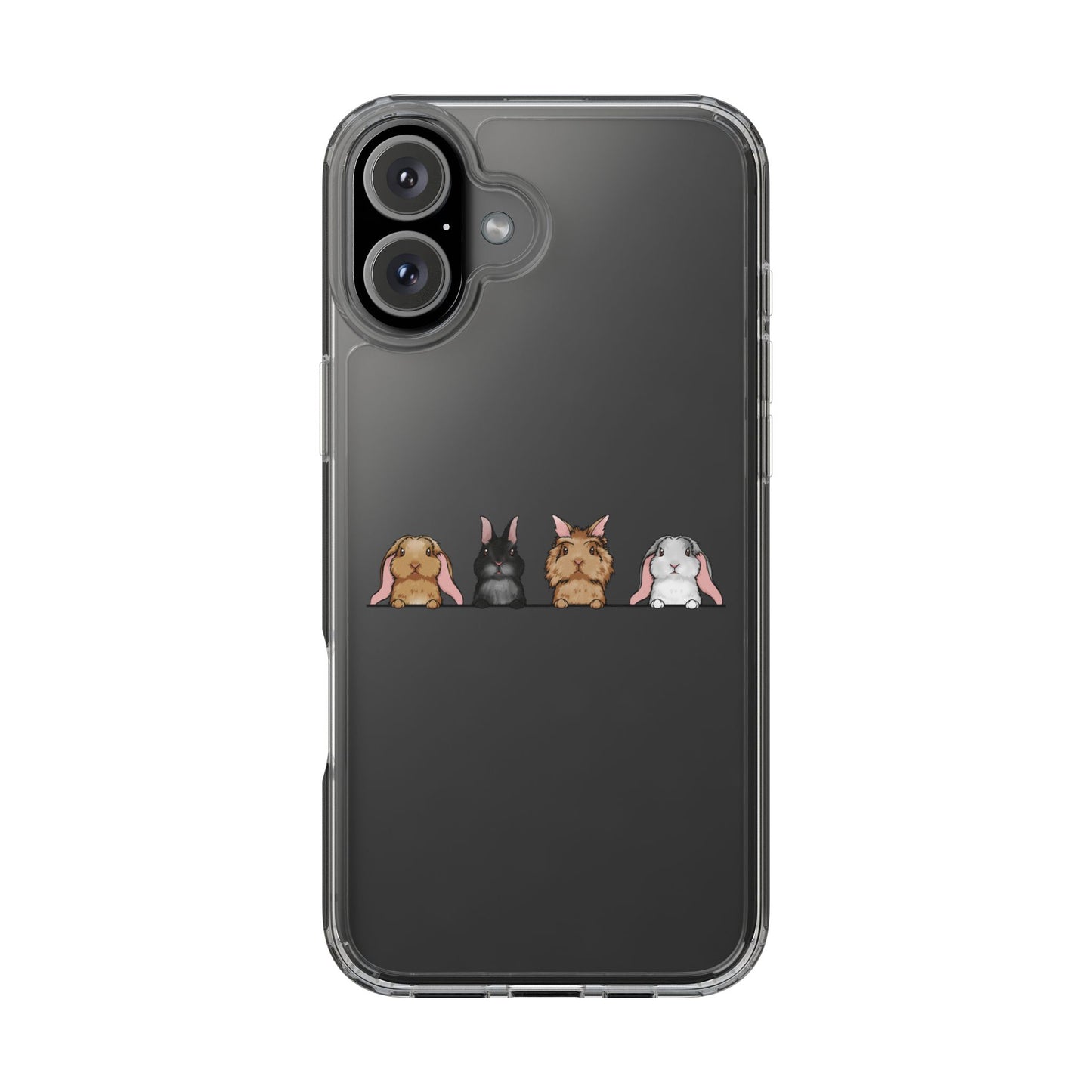 Personalised bunny phone case