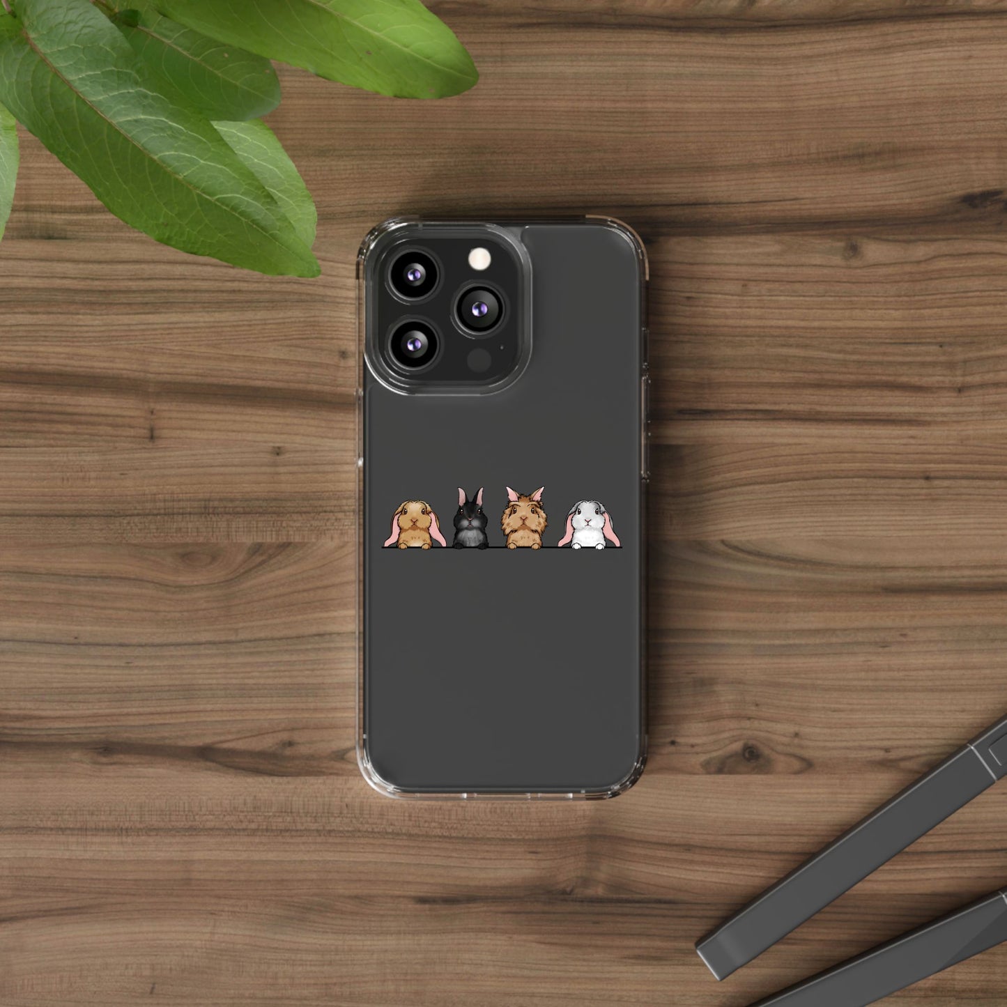 Personalised bunny phone case