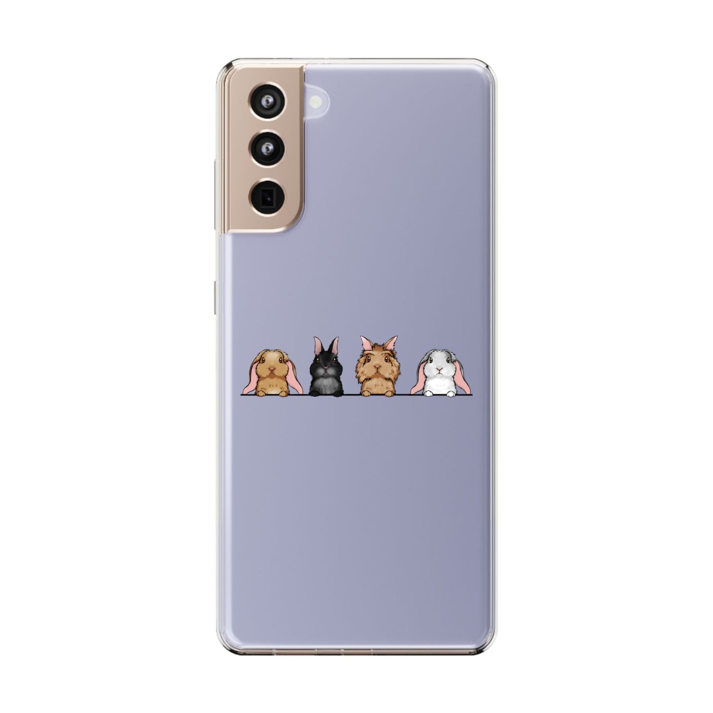 Personalised bunny phone case