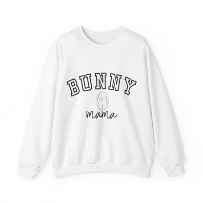 Bunny Mama Sweatshirt - Varsity Text - Comfy and Cosy - Gift for Rabbit Lovers