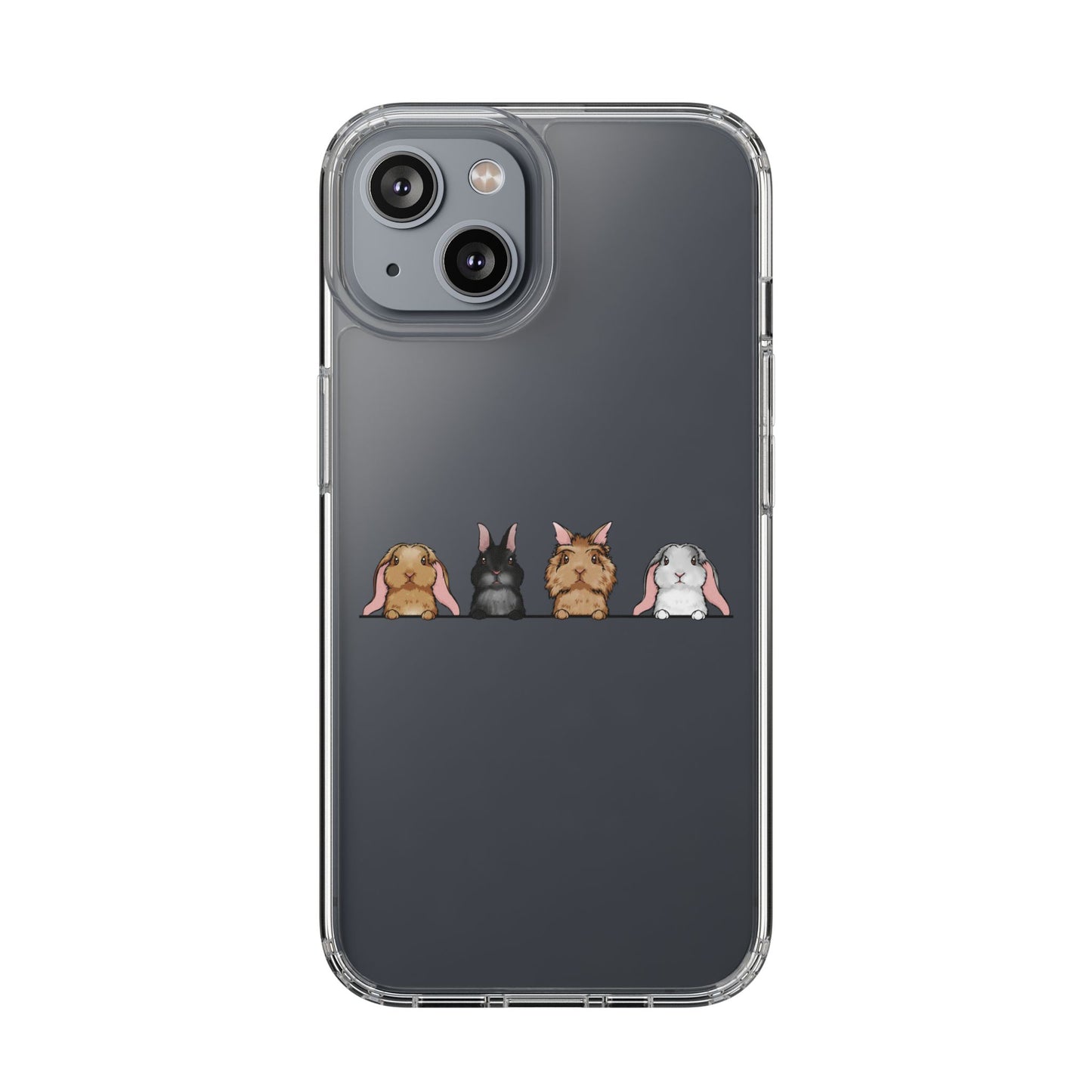 Personalised bunny phone case
