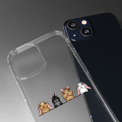 Personalised bunny phone case