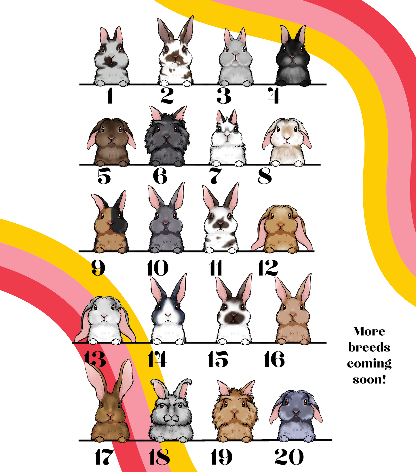 Personalised bunny phone case